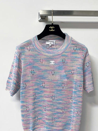 Chanel Knitted T-Shirt - Multi