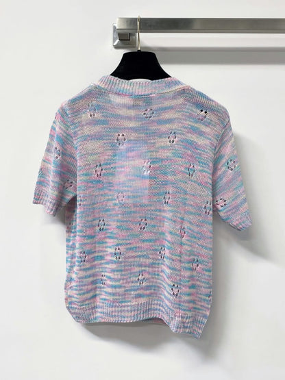 Chanel Knitted T-Shirt - Multi