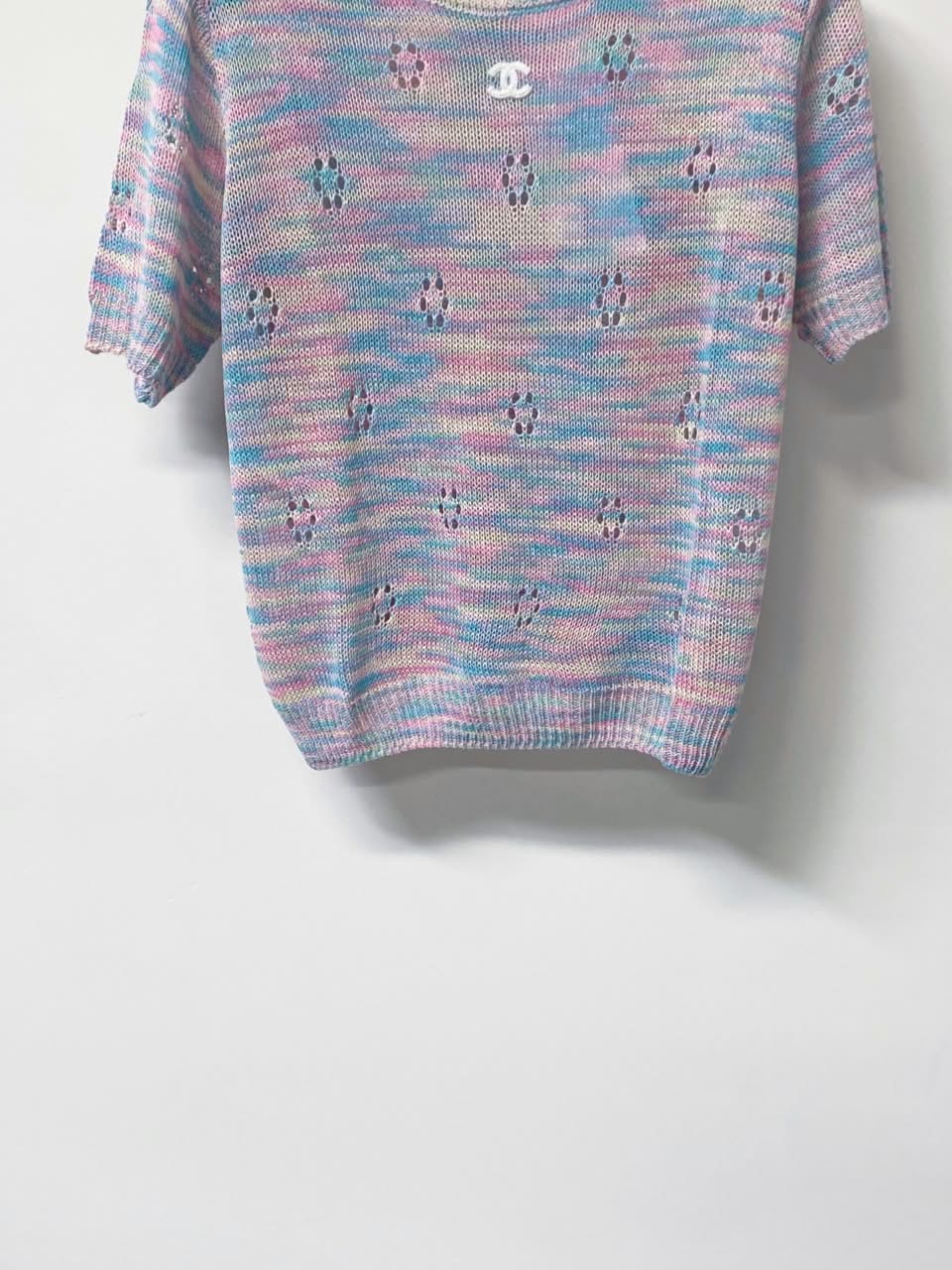 Chanel Knitted T-Shirt - Multi