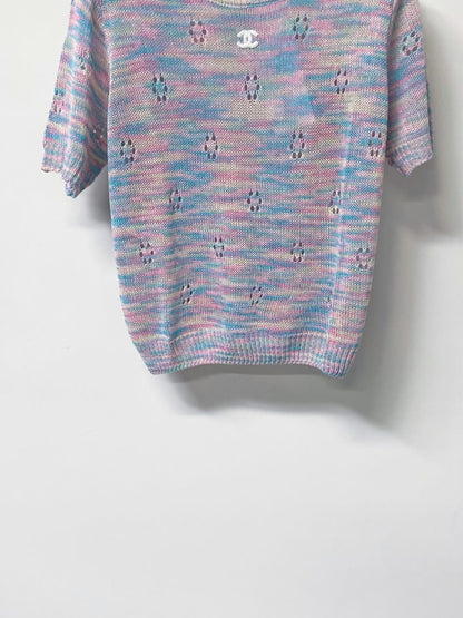 Chanel Knitted T-Shirt - Multi