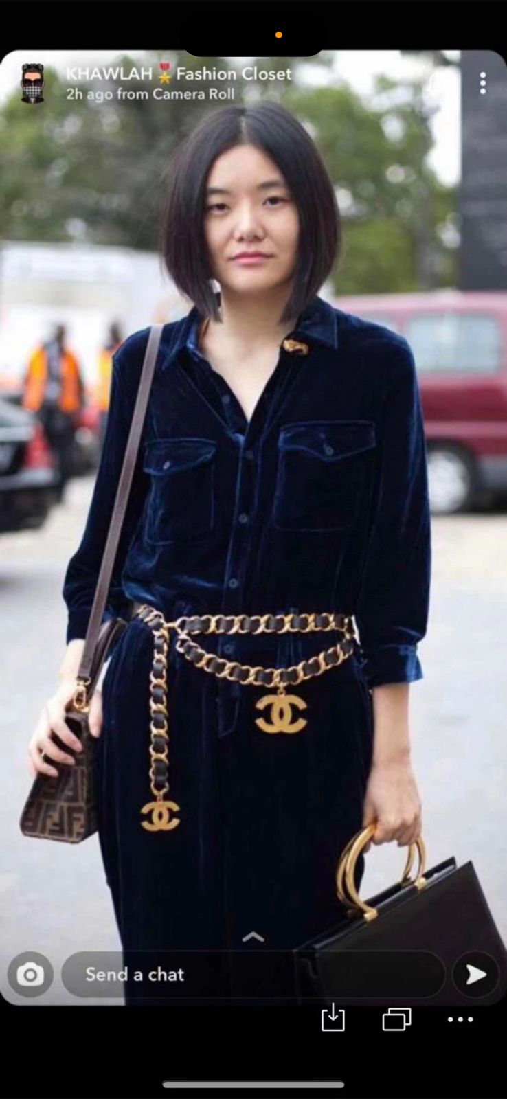 Chanel Chain Link Belt - Gold