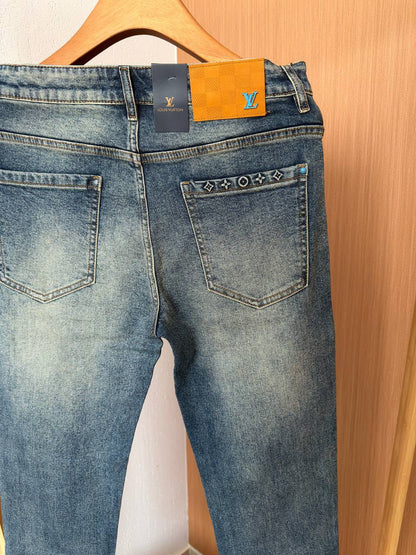 Louis Vuitton Jeans Pants - Blue