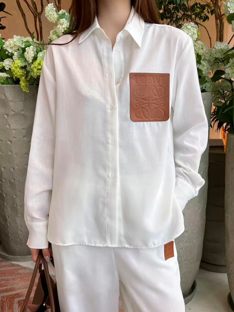 Loewe Set - White Embossed
