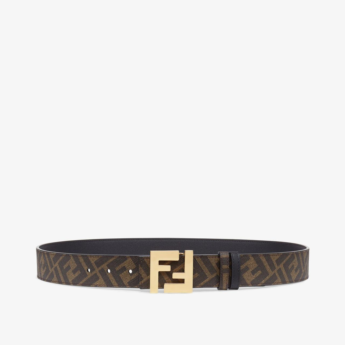 Fendi Slim Belt - Brown
