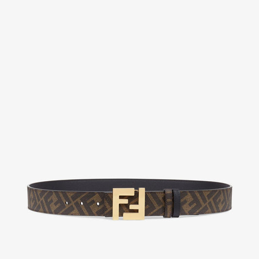 Fendi Slim Belt - Brown