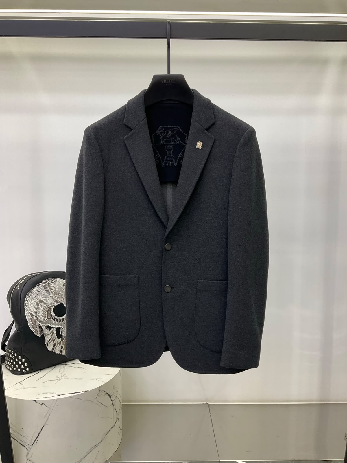 Brunello Cucinelli Blazer - Dark Grey, Brown, Black