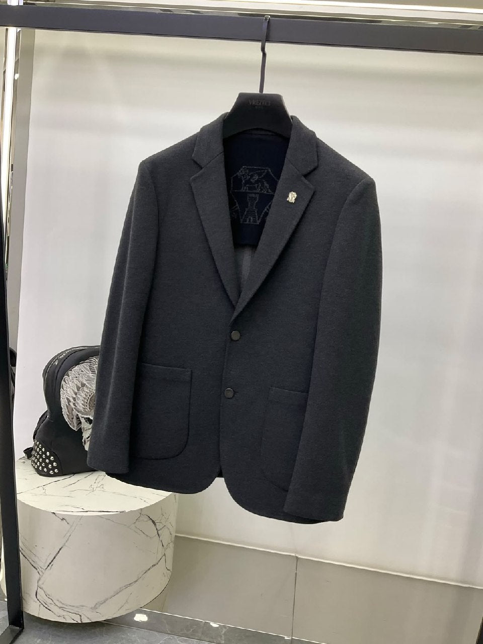 Brunello Cucinelli Blazer - Dark Grey, Brown, Black