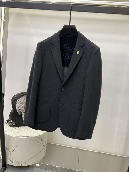 Brunello Cucinelli Blazer - Dark Grey, Brown, Black