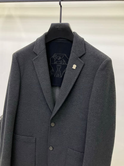 Brunello Cucinelli Blazer - Dark Grey, Brown, Black