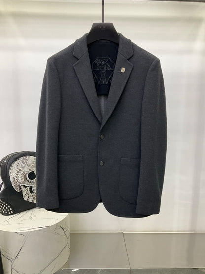 Brunello Cucinelli Blazer - Dark Grey, Brown, Black