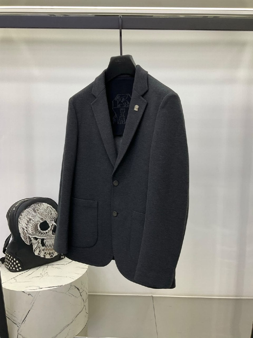 Brunello Cucinelli Blazer - Dark Grey, Brown, Black