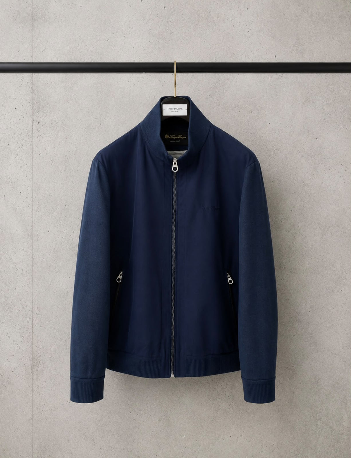 Loro Piana Bomber Jacket - Navy