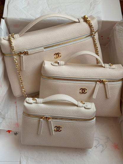 Chanel Makeup Bag - White