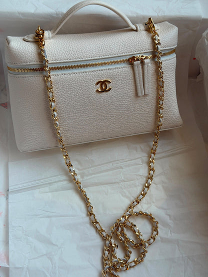 Chanel Makeup Bag - White