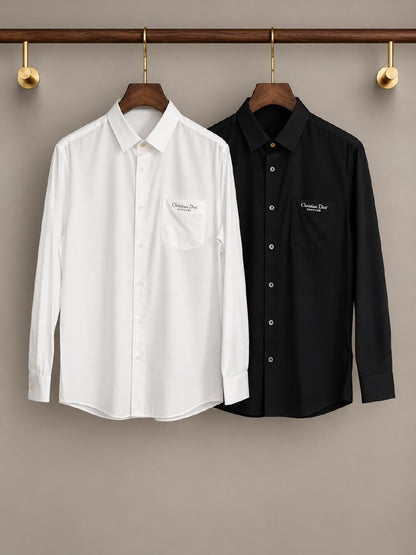 Dior Shirt - White, Black