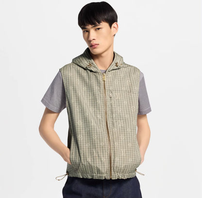 Louis Vuitton Drawstring Vest Jacket - Beige
