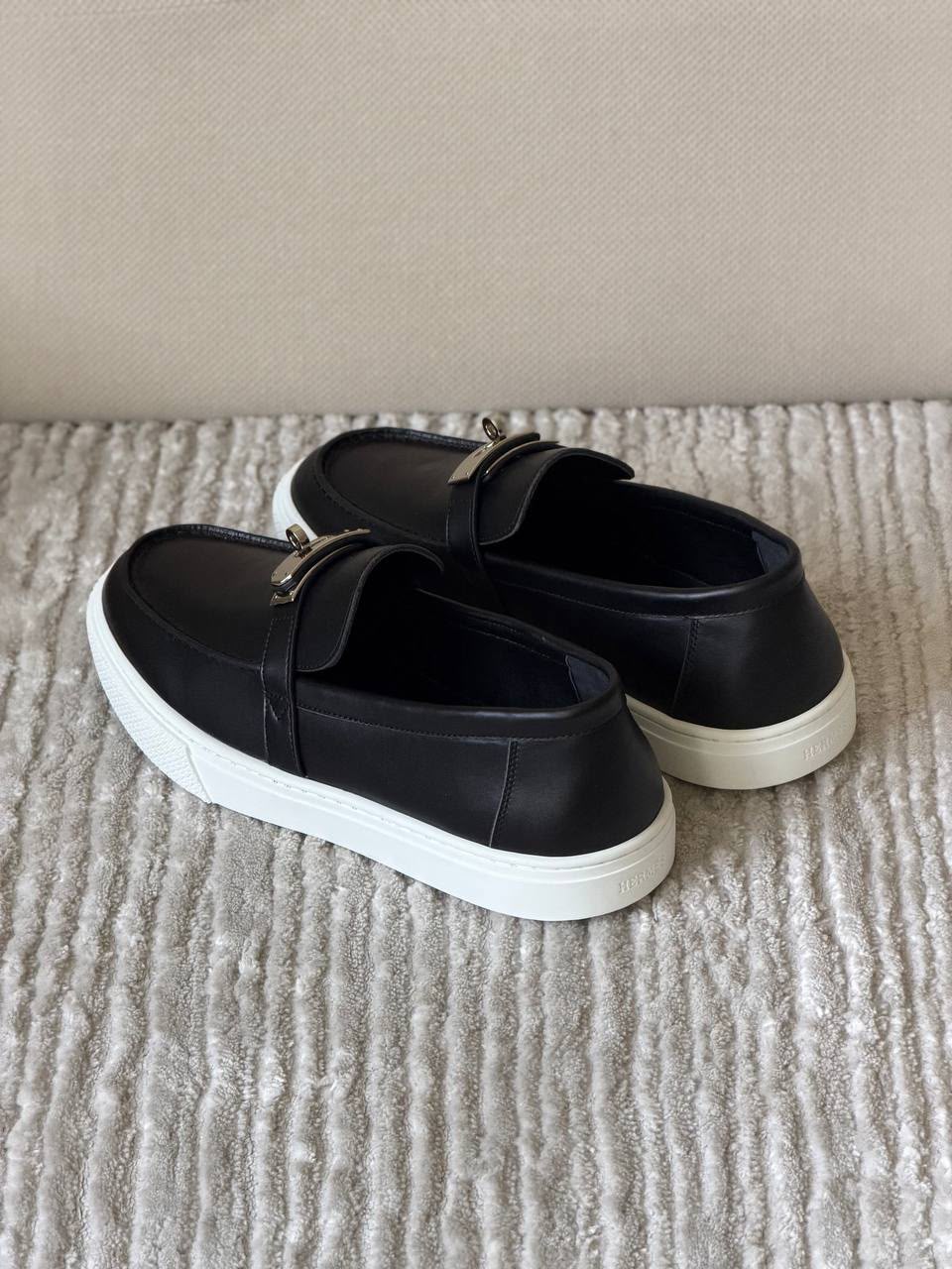 Hermès Loafers - Black
