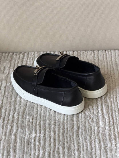 Hermès Loafers - Black
