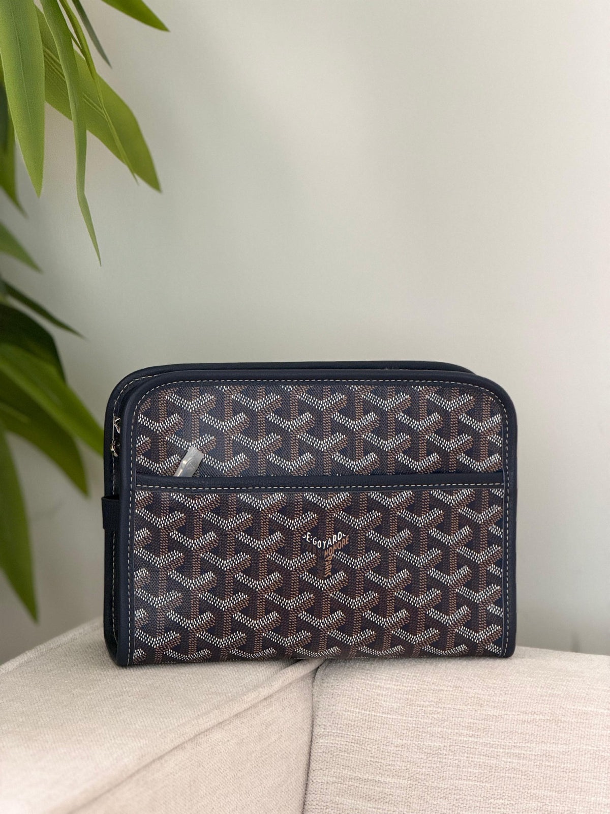 Goyard Toiletry Bag - Navy