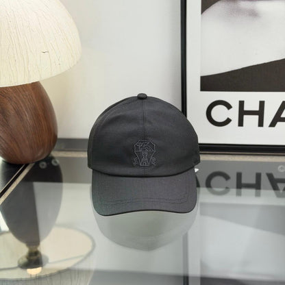 Brunello Cucinelli Cap - Dark Grey