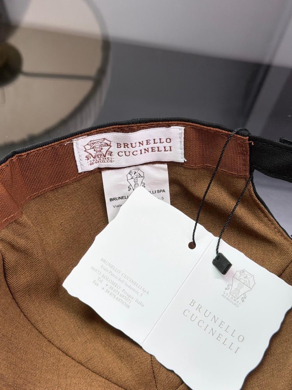 Brunello Cucinelli Cap - Dark Grey