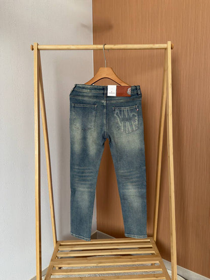 Moncler Jeans Pants - Blue