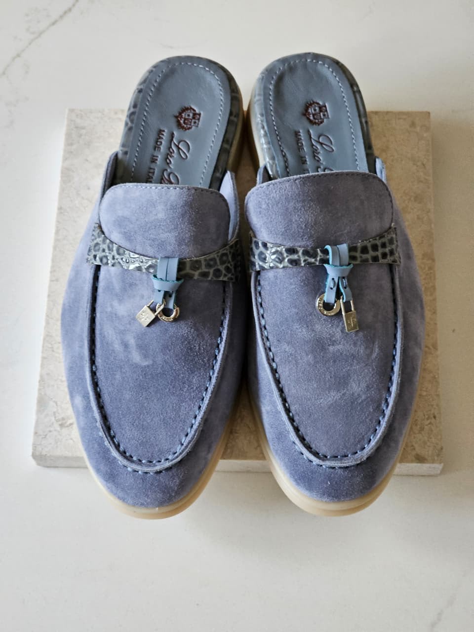 Loro Piana Mule - Grey