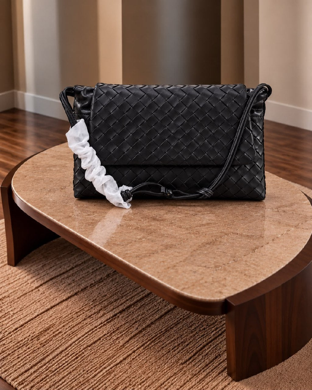 Bottega Veneta Knot Strap Shoulder Bag - Green, Burgundy, Black, Dark Grey