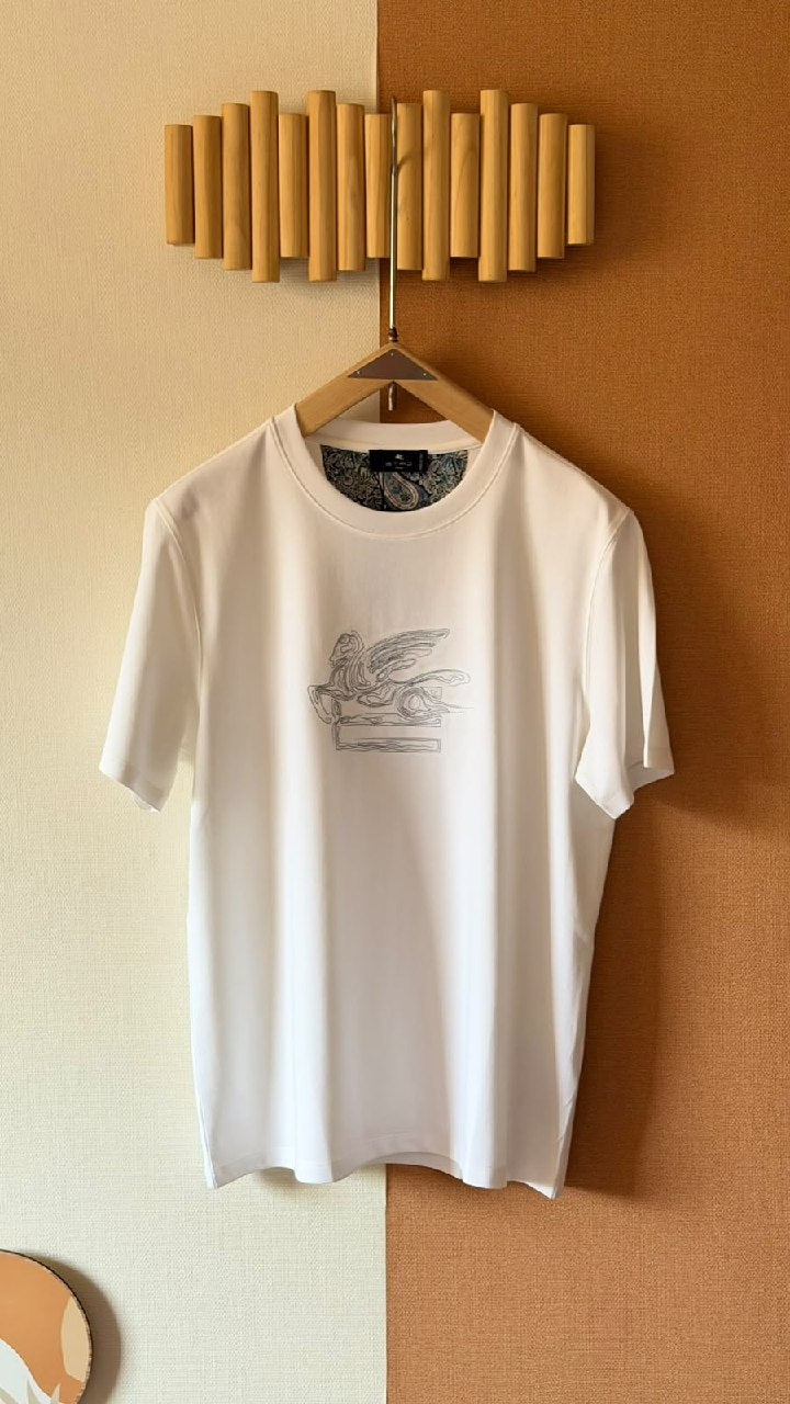 Etro Winged Logo T-Shirt - White