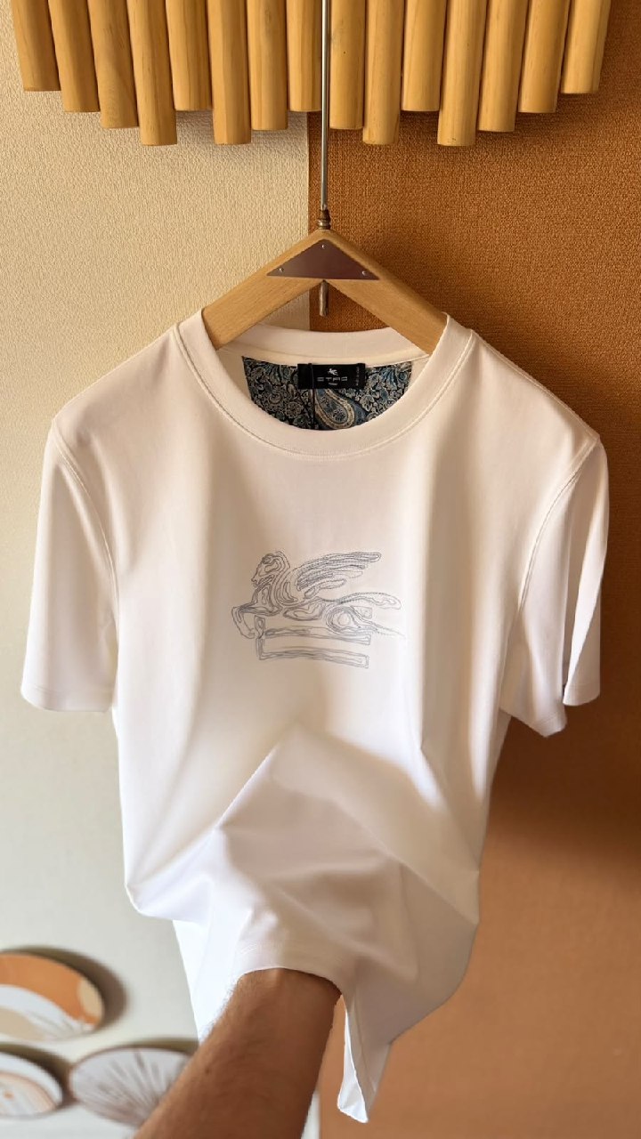 Etro Winged Logo T-Shirt - White