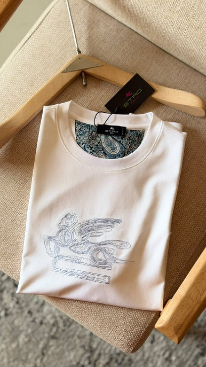 Etro Winged Logo T-Shirt - White