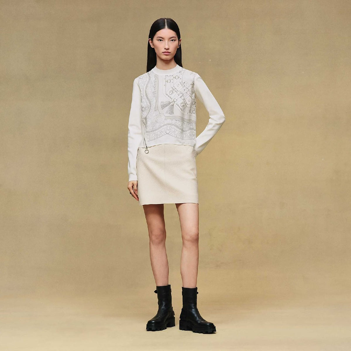 Hermès Sweatshirt - White
