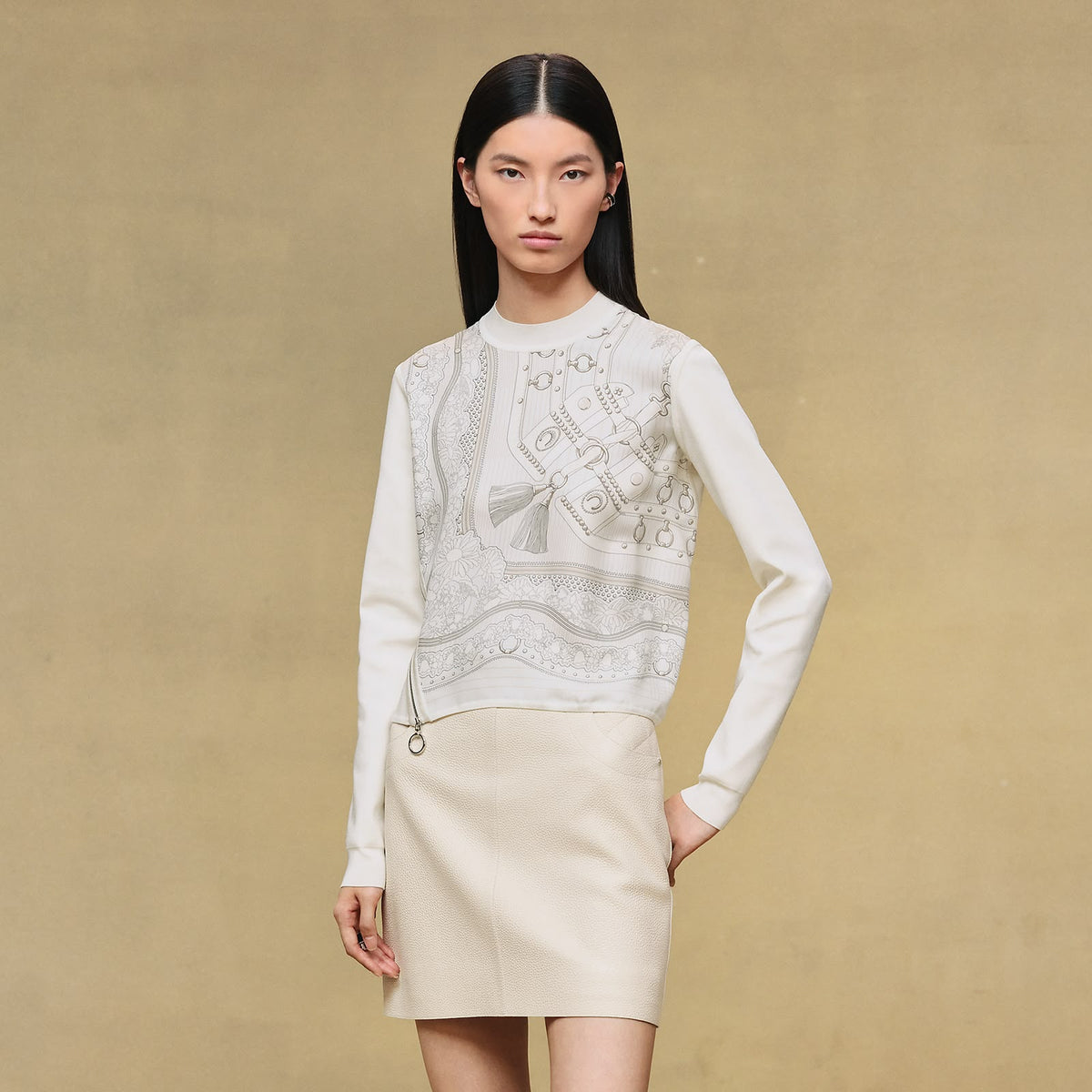 Hermès Sweatshirt - White