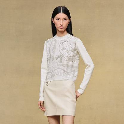 Hermès Sweatshirt - White