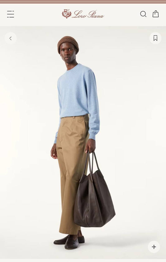 Loro Piana Sweater - Light Blue, Grey, White, Beige, Pink, Burgundy, Navy, Black