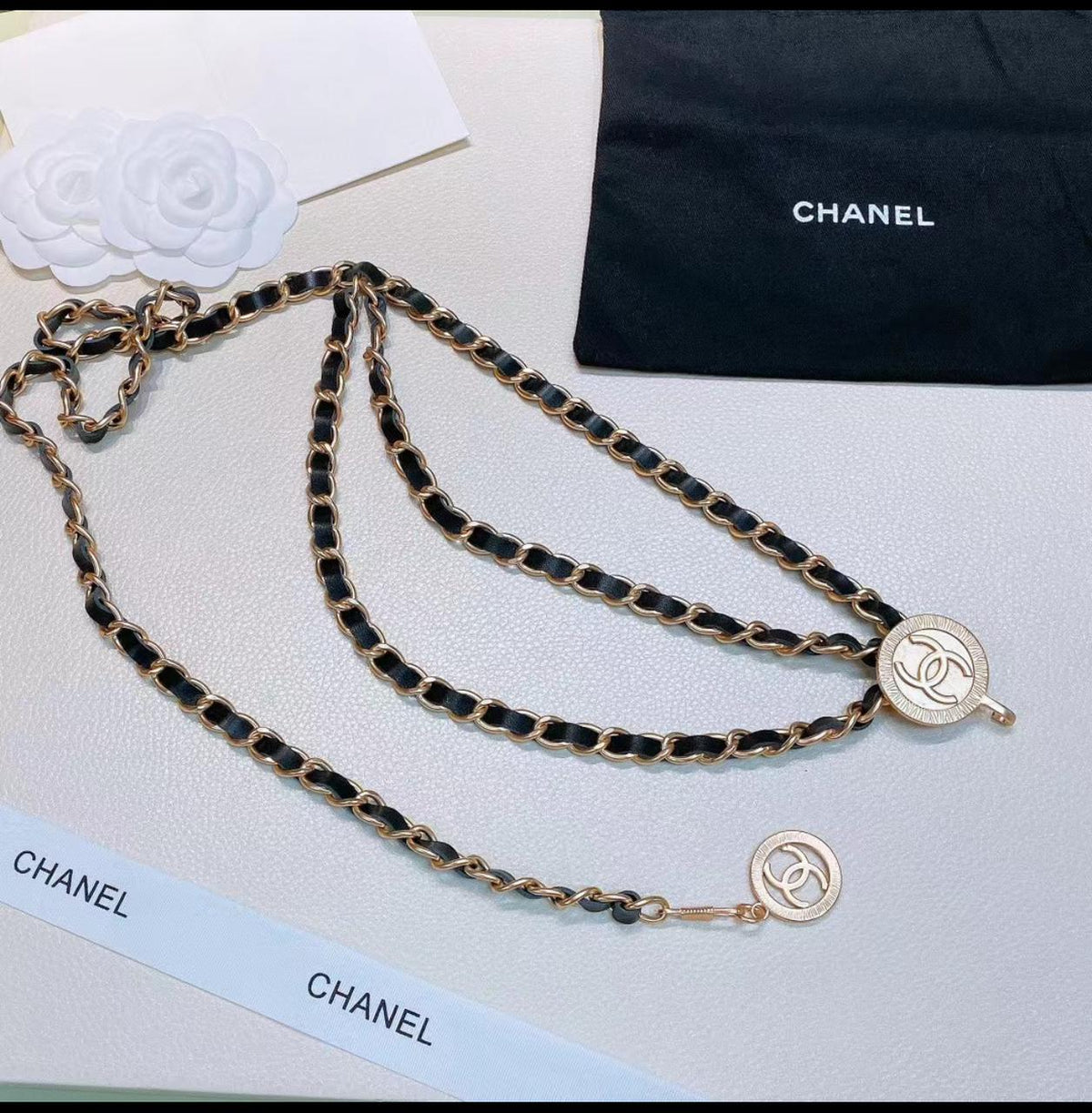 Chanel Belt - Black
