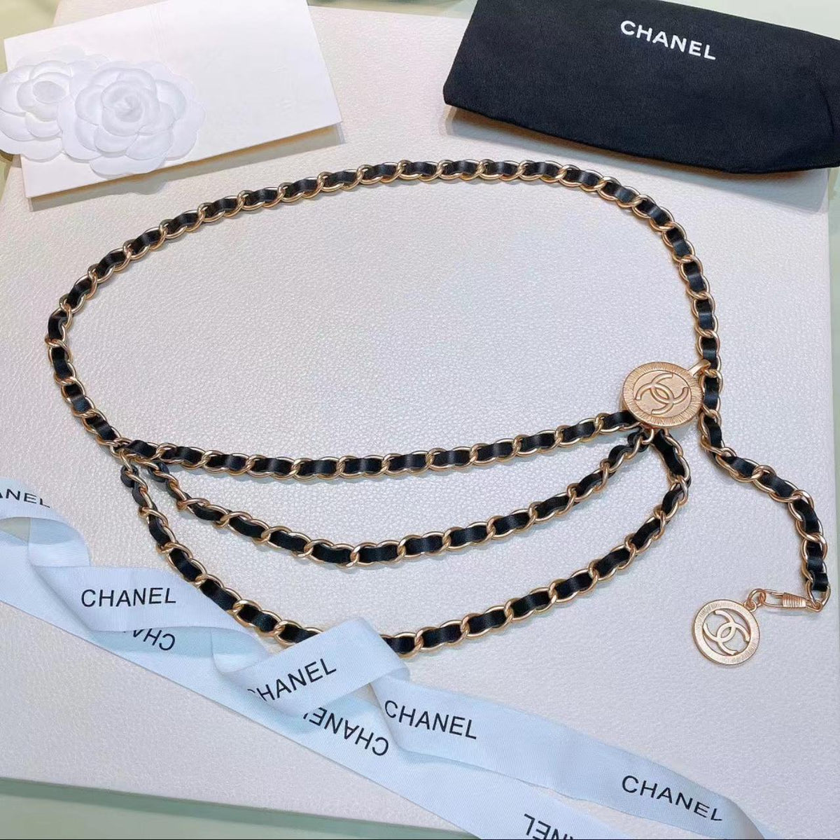 Chanel Belt - Black