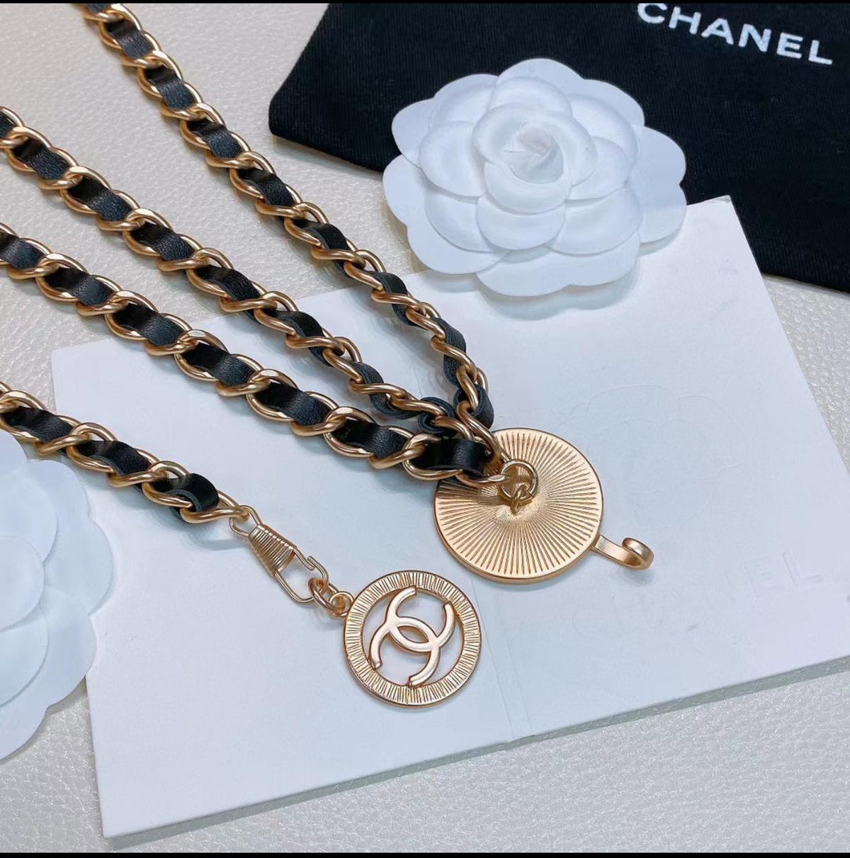 Chanel Belt - Black