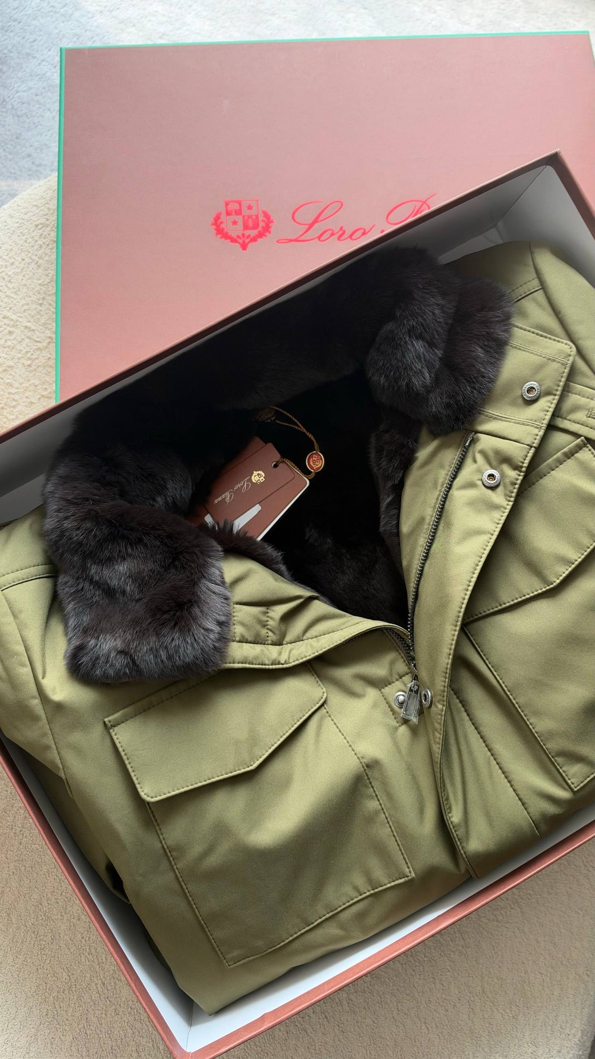 Loro Piana Traveller Jacket - Green