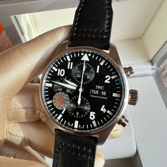 IWC Pilot Chronograph Watch - 