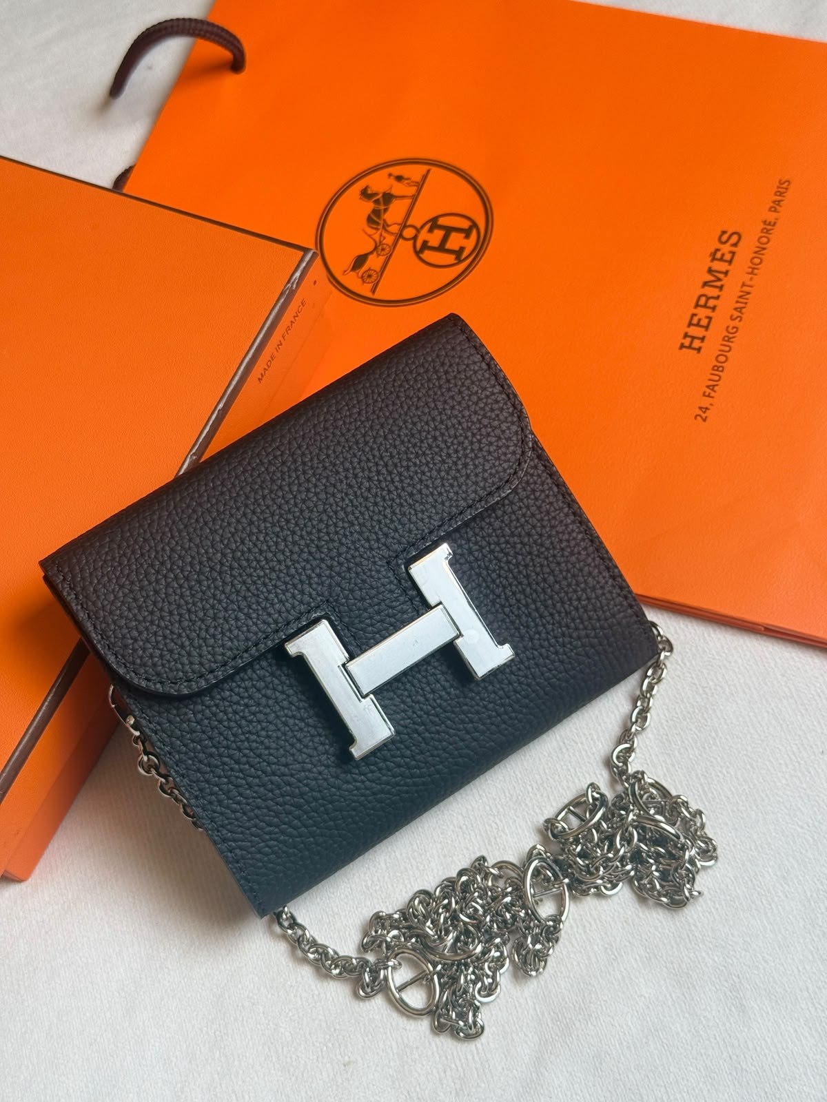 Hermès Crossbody Bag - Black