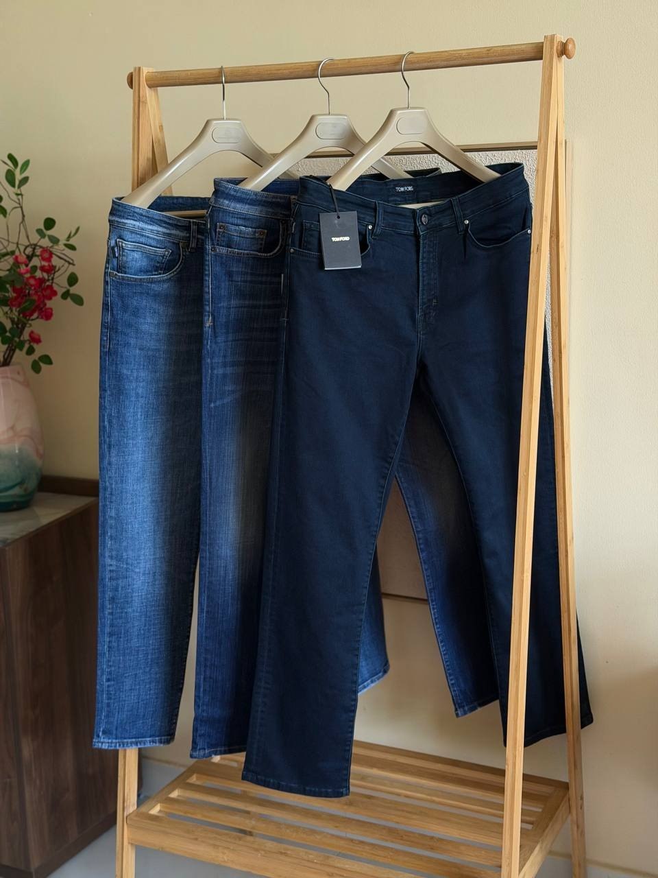 Tom Ford Jeans Pants - Navy, Blue Denim, Blue