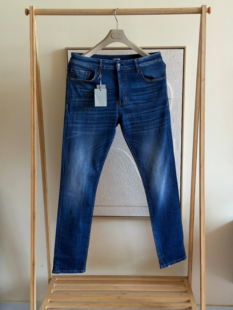 Tom Ford Jeans Pants - Navy, Blue Denim, Blue
