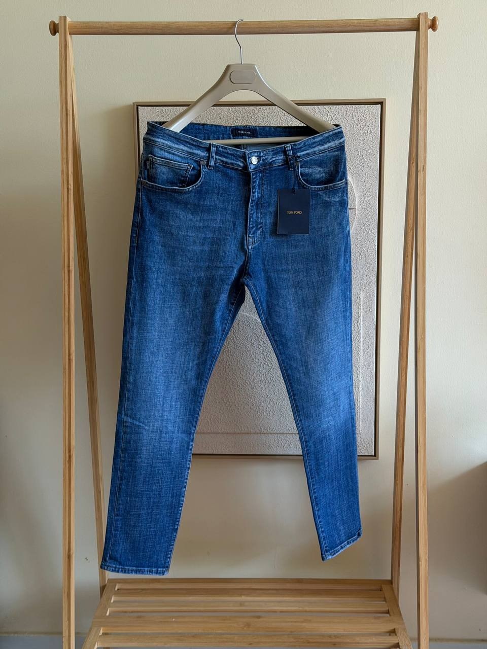 Tom Ford Jeans Pants - Navy, Blue Denim, Blue