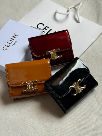 Celine Wallet - Burgundy