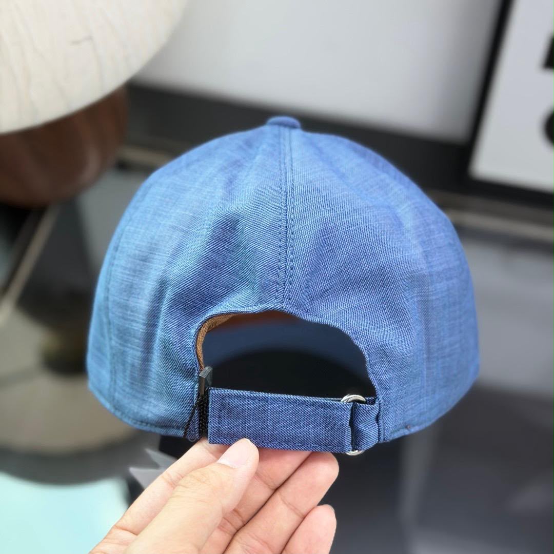 Brunello Cucinelli Cap - Blue