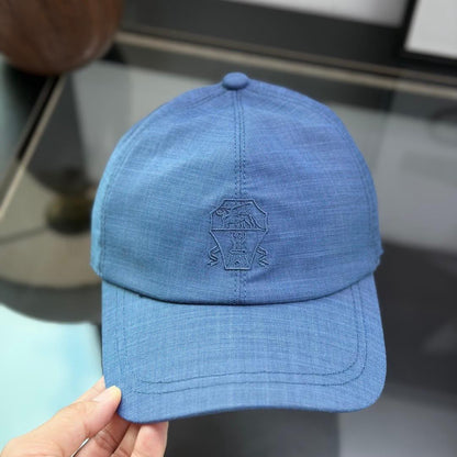 Brunello Cucinelli Cap - Blue