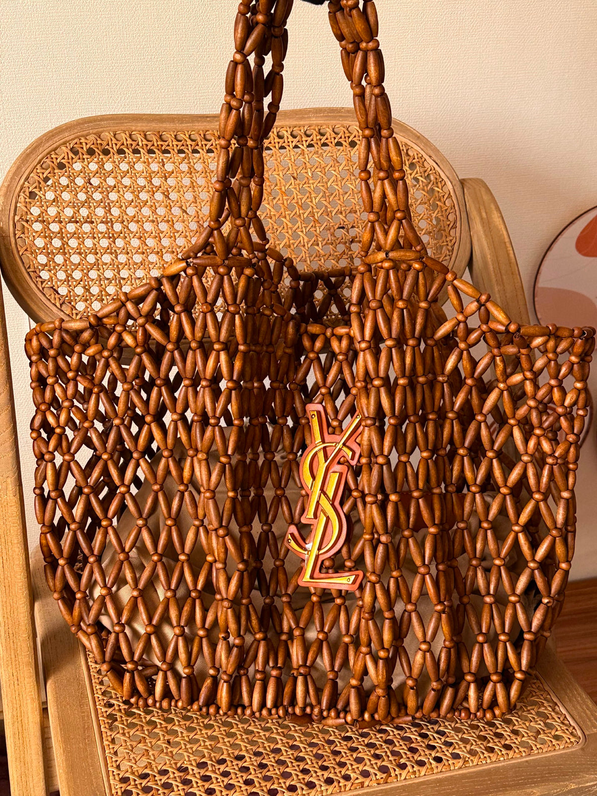 YSL Tote Bag - Brown