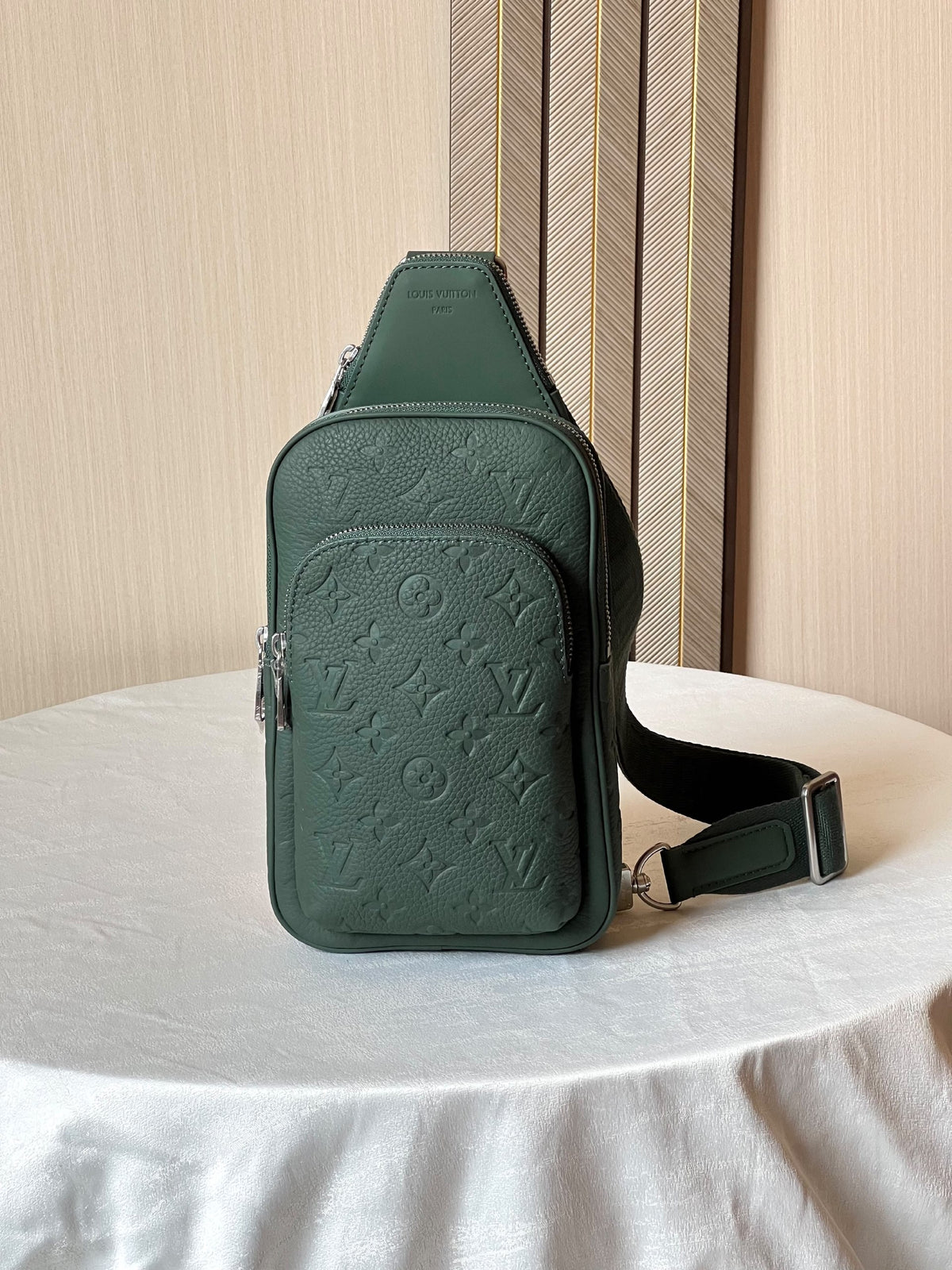 Louis Vuitton Crossbody Bag - Green Embossed