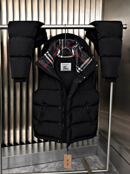 Burberry Hooded Jacket - Black